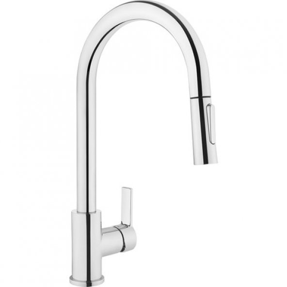 Artema Maestro A42145 Pull-Down Eviye Bataryası, Krom ürün görseli 1