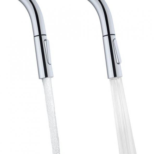 Artema Maestro A42145 Pull-Down Eviye Bataryası, Krom - Resim 2