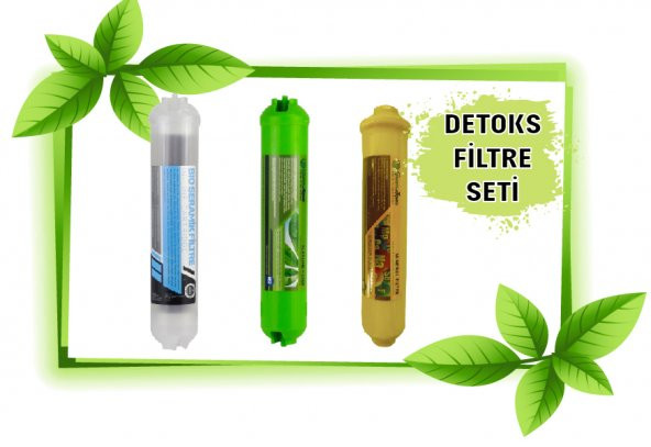 Lotto Filters  Mineral,alkalin Detoks 3lü Filtre Seti ürün görseli 1