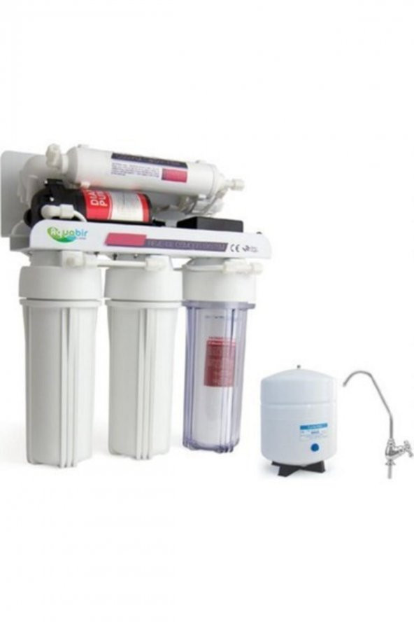 Aquabir Açık Kasa 5 Aşamalı Pompalı Su Arıtma Cihazı (usa Membranlı) ürün görseli 1