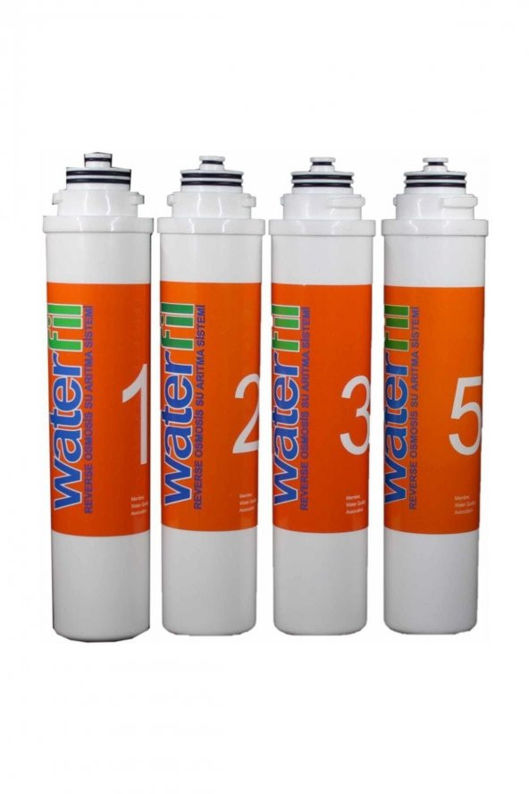 Waterlife Uyumlu 4lü Filtre Seti ürün görseli 1