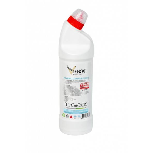 Vebox Ultra Kıvamlı Çamaşır Suyu 1 lt - Resim 2