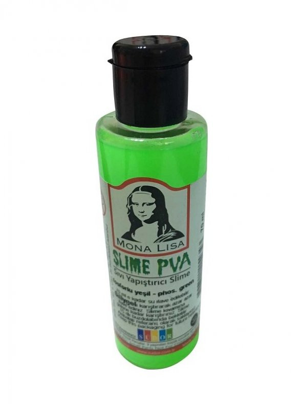 Südor Sıvı Yapıştırıcı Slime Fosforlu Yeşil 70 ml. ürün görseli 1