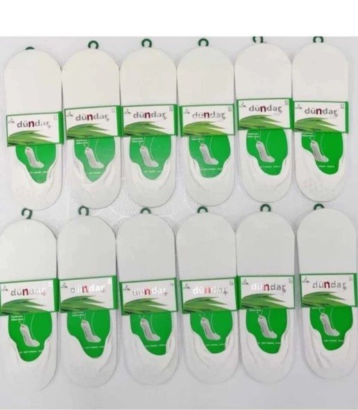 DÜNDAR PLUS 5541 ERKEK BAMBU SİLİKONLU BABET ÇORAP 12 ADET - Resim 3