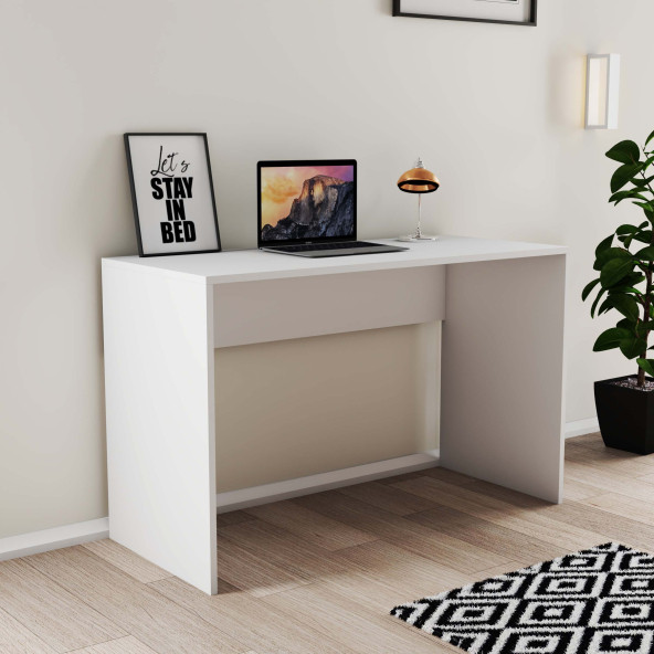 Mezza 1912 Sılence 120 Cm Çalışma Masası Beyaz ürün görseli 1