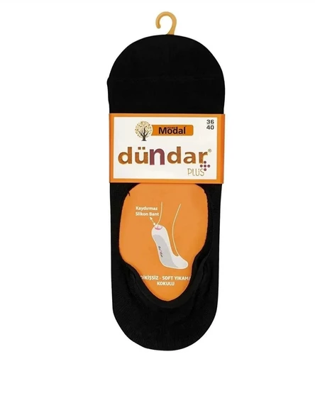 DÜNDAR PLUS 6913 BAYAN MODAL SİLİKONLU BABET ÇORAP 12 ADET - Resim 4