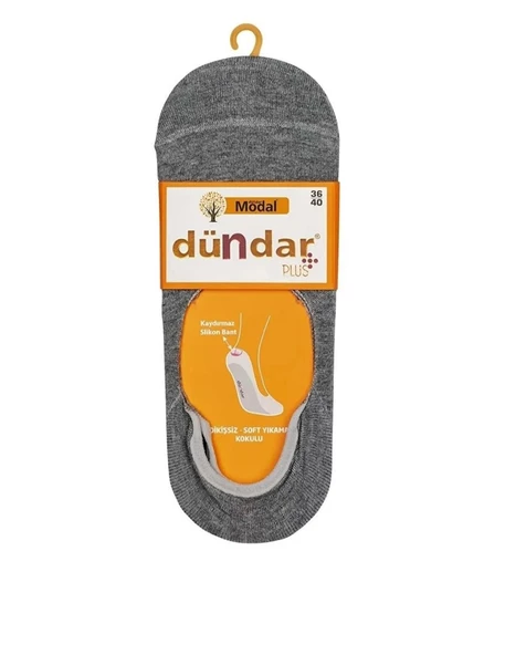 DÜNDAR PLUS 6913 BAYAN MODAL SİLİKONLU BABET ÇORAP 12 ADET - Resim 3