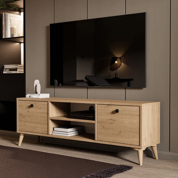 Mezza 1122 Dolce 138 CM Tv Ünitesi Sepet Renk ürün görseli 1