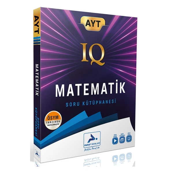 Paraf Yayınları AYT Matematik IQ Soru Kütüphanesi ürün görseli 1
