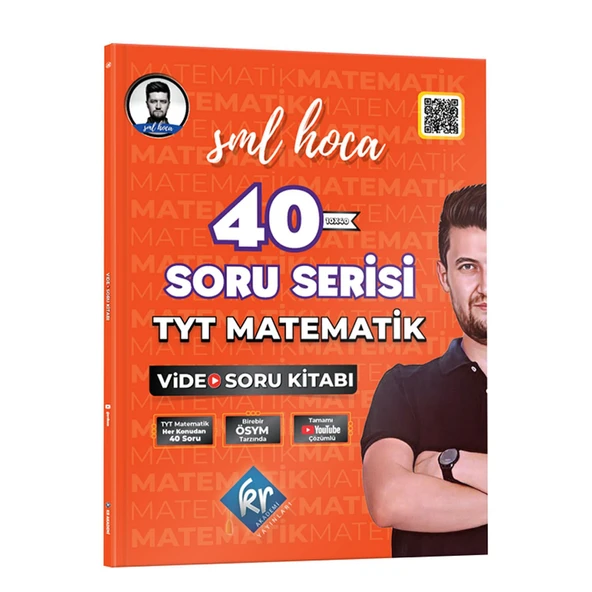 KR Akademi SML Hoca TYT Matematik 40 Soru Serisi Video Soru Kitabı ürün görseli 1