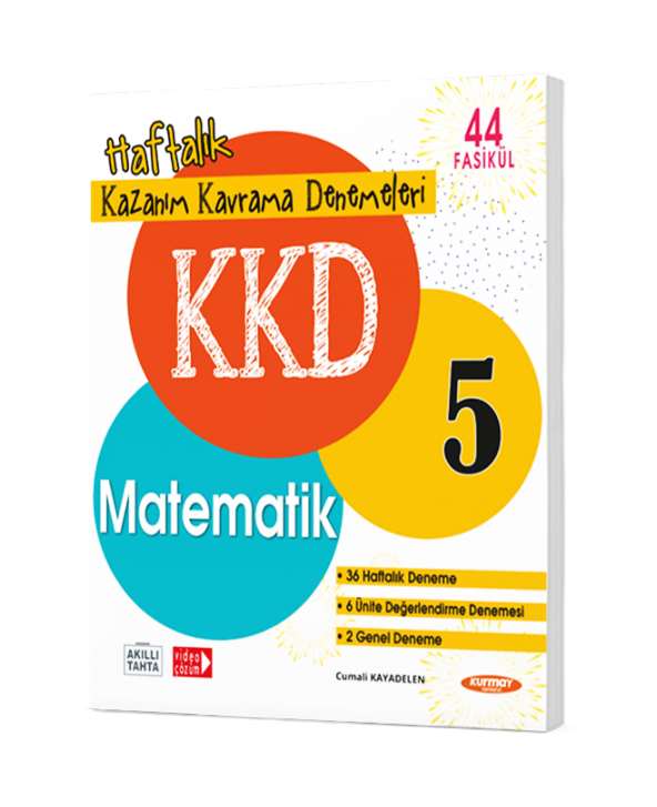 Kurmay Yayınları 5. Sınıf Matematik Haftalık Kazanım Kavrama Denemeleri ürün görseli 1
