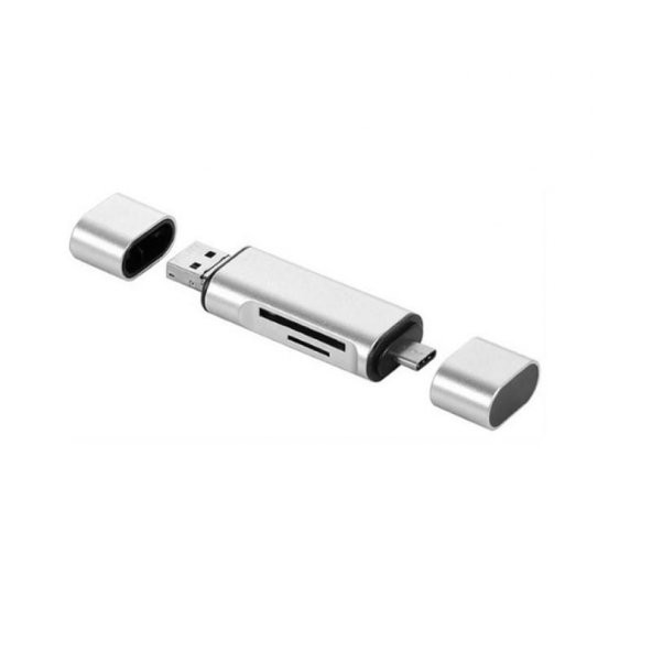 Type C Usb Kart Okuyucu Micro Sd Card Reader Çevirici Dönüştürücü Adaptör - Resim 2