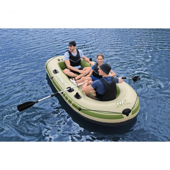 Bestway 65164 Voyager X3 Şişme Bot Set 294 x 137 cm ürün görseli 1
