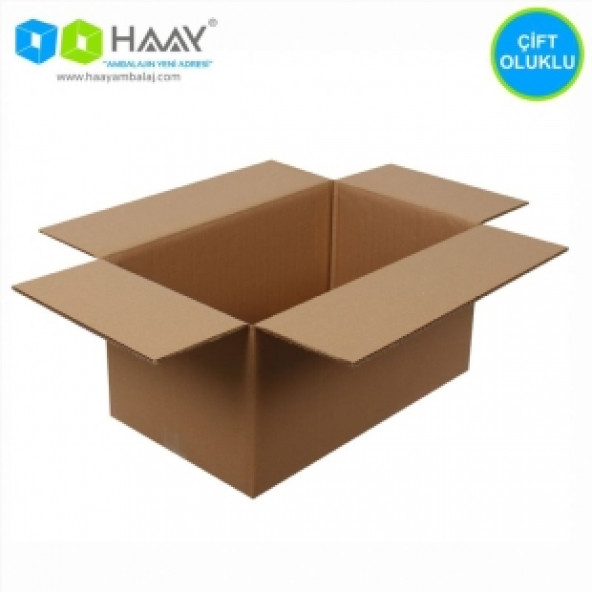 HAAY AMBALAJ 50x30x25 Cm Çift Oluklu A-Box Koli 10 ADET ürün görseli 1