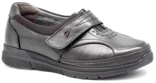 Forelli 9K 29445 Siyah Bayan Ayakkabı Comfort ürün görseli 1