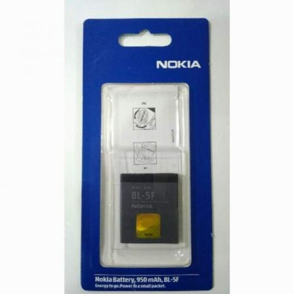 Day Orijinal Nokia 6290 BL-5F 950 mAh Batarya Pil (Uzun Ömürlü Yüksek Kapasite) CEPTELB000384 ürün görseli 1