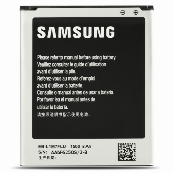Orjinal Samsung Galaxy S3 Mini EB-F1M7FLU Batarya Pil 3,7 V 1500 Mah CEPTELB000791 ürün görseli 1