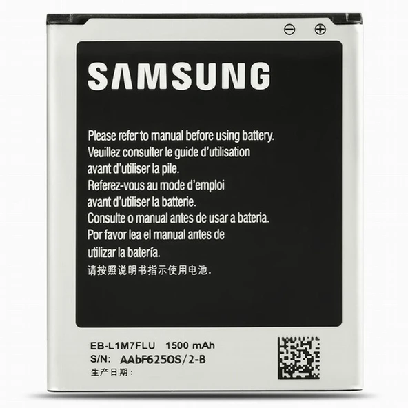 Orjinal Samsung Galaxy S3 Mini EB-F1M7FLU Batarya Pil 3,7 V 1500 Mah CEPTELB000814 ürün görseli 1