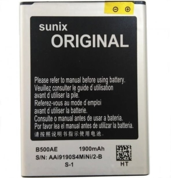 Day Orijinal Samsung Galaxy i435 B500AE B500BE Garantili 1900mAh Pil (Uzun Ömürlü Batarya) CEPTELB000840 ürün görseli 1
