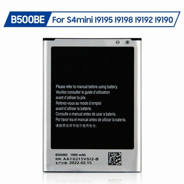 Day Orijinal Samsung Galaxy S4 Mini B500AE B500BE Pil 1900mAh (Uzun ÖmürlüBatarya) CEPTELB000870 ürün görseli 1
