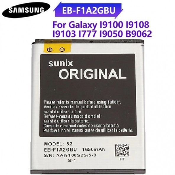 Day Orijinal Samsung Galaxy i9100 EB-F1A2GBU Garantili 1650mAh Pil (Uzun Ömürlü Batarya) CEPTELB001069 ürün görseli 1