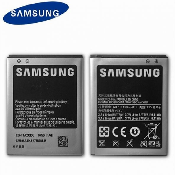 Day Orijinal Samsung Galaxy B9062 EB-F1A2GBU Garantili 1650mAh Pil (Uzun Ömürlü Batarya) CEPTELB001114 ürün görseli 1