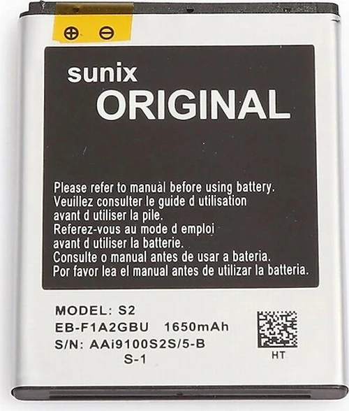 Day Orijinal Samsung Galaxy i9100 EB-F1A2GBU Garantili 1650mAh Pil (Uzun Ömürlü Batarya) CEPTELB001221 ürün görseli 1