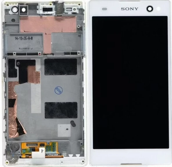 Sony Xperia C3 D2533.D2502 Lcd Ekran Dokunmatik Beyaz Kasalı ürün görseli 1