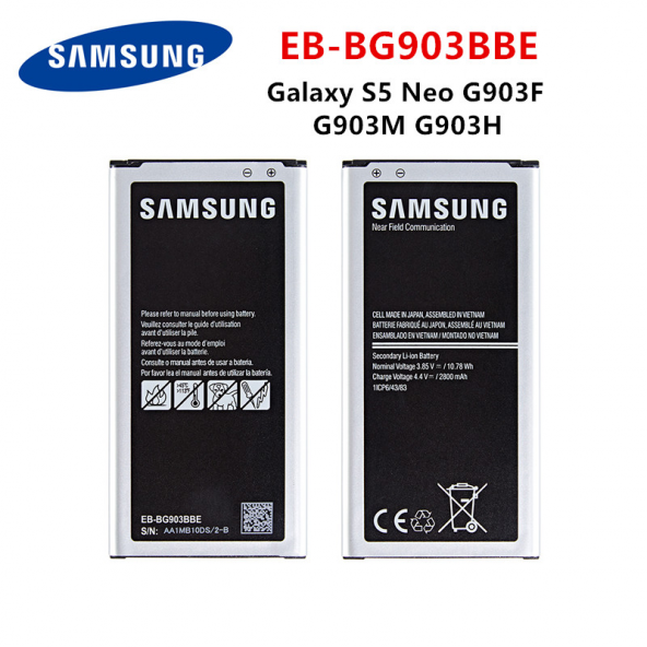 Day Samsung Galaxy G9006V EB-BG900BBE EB-BG900BBU EB-BG900BBC Garantili 2800mAh Pil Batarya CEPTELB001994 ürün görseli 1