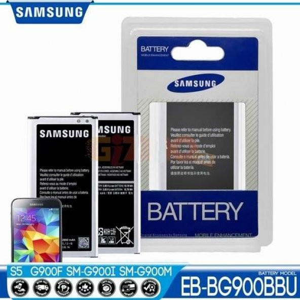 Day Samsung Galaxy S5 G900S  G900I G900L G900H 9008V 9006V 9008W NFC Garantili 2800mAh Pil Batarya CEPTELB002422 ürün görseli 1
