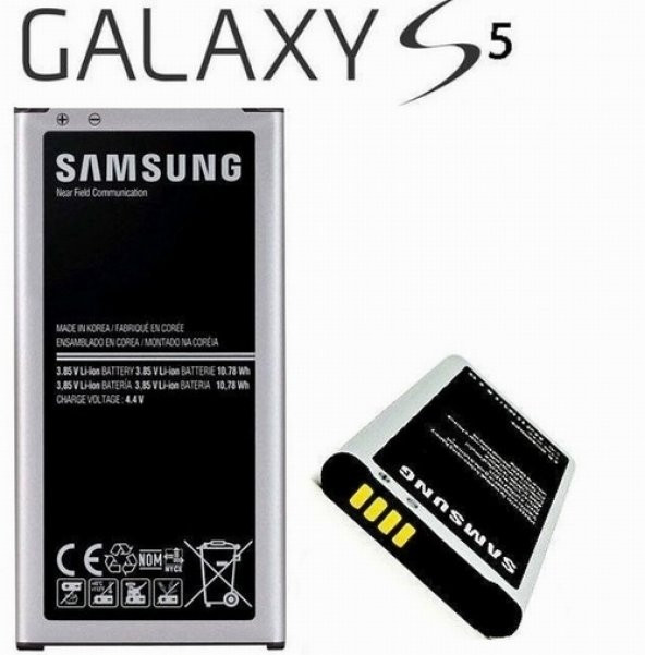 Day Samsung Galaxy S5 G900S EB-BG900BBE/ EB-BG900BBU/ EB-BG900BBC Garantili 2800mAh Pil CEPTELB002728 ürün görseli 1