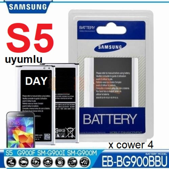 Day Samsung Galaxy S5 G900S EB-BG900BBU Garantili 2800mAh Pil (Uzun Ömürlü Batarya) CEPTELB002926 ürün görseli 1