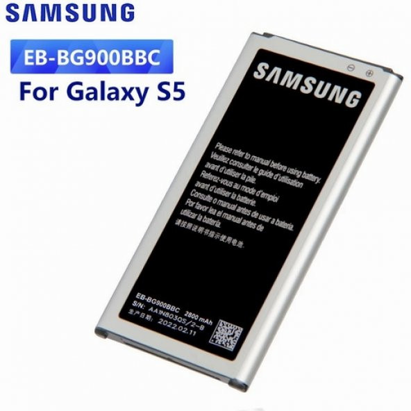 Day Samsung Galaxy S5 G900S EB-BG900BBE Garantili 2800mAh Pil (Uzun Ömürlü Batarya) CEPTELB003100 ürün görseli 1