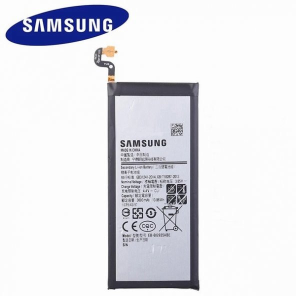 Day Samsung Galaxy SM-G935FD EB-BG935ABE 3600mAh Pil Batarya Orijinal Uzun Ömürlü Yüksek Kapasite CEPTELB003731 ürün görseli 1