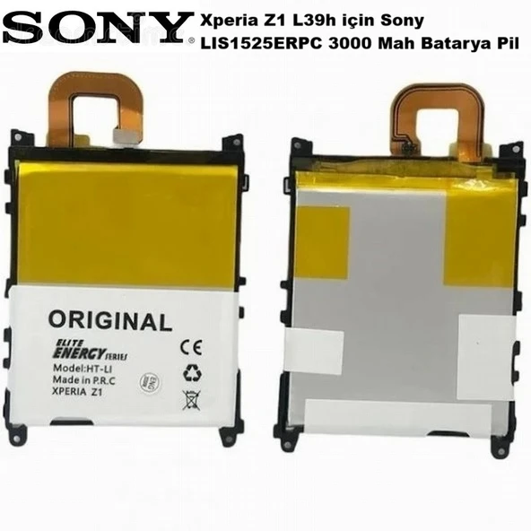 Day Sony Xperia Z1 L39h için Sony LIS1525ERPC 3000 Mah Batarya Pil CEPTELB010066 ürün görseli 1