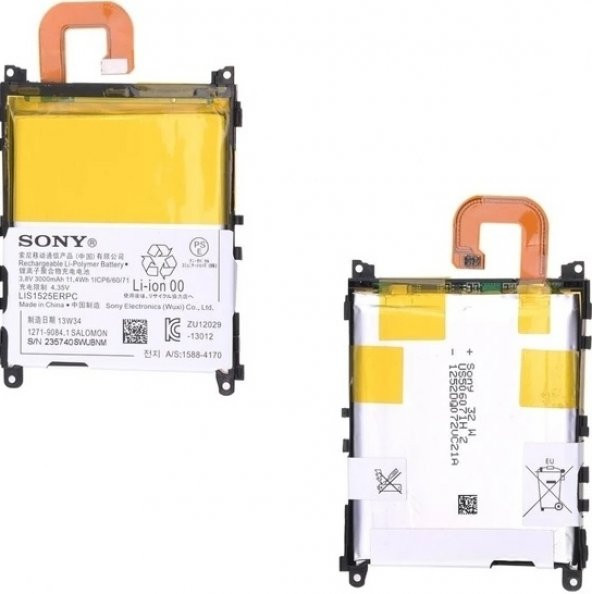 Day Sony Xperia Z1 L39h için Sony LIS1525ERPC 3000 Mah Batarya Pil CEPTELB010062 ürün görseli 1