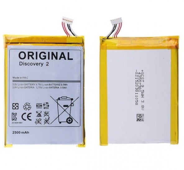 Oem GENERAL MOBİLE DİSCOVERY 2 BATARYA PİL (2500 mAh) CEPTELB010125 ürün görseli 1
