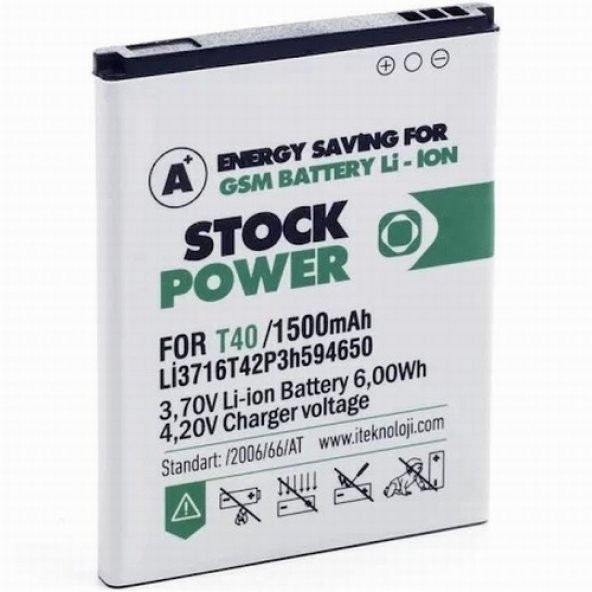 Day ZTE U812 Li3714T42P3h504857-H (1400 mAh Batarya Pil Orijinal Uzun Ömürlü Yüksek Kapasite) CEPTELB010668 ürün görseli 1