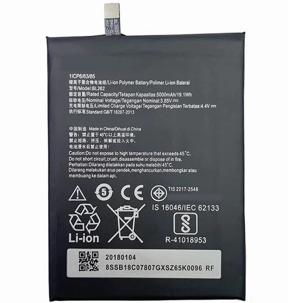 LENOVO Vibe P2 Bl262 Batarya Pil 5000mAh Battery BL262 For Lenovo P2C72 P2A42 CEPTELB010801 ürün görseli 1