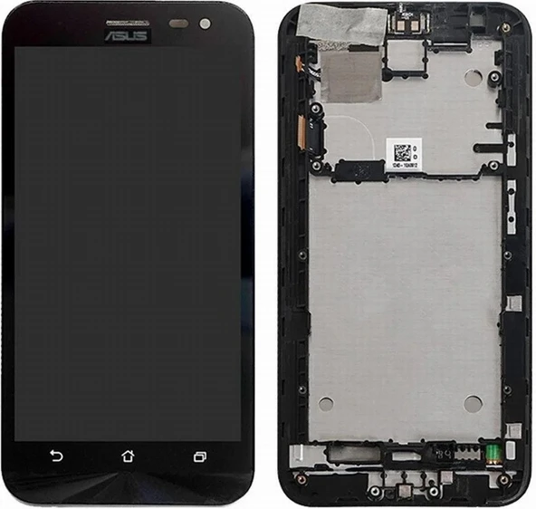Asus Zenfone 2 Laser Ze500kl Lcd Ekran Dokunmatik Siyah Çıtalı ürün görseli 1