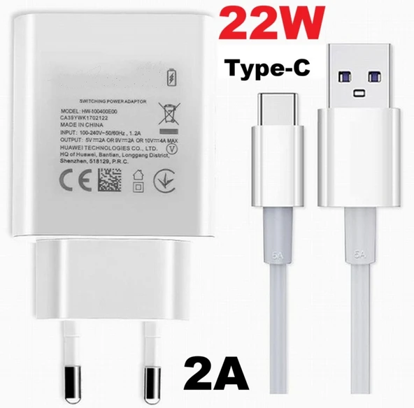 Cep Mobile 22W 2A Type-C Tüm Cep Telefonlarını Şarj Eder (2 YIL İTHALATÇI GARANTİLİ) CEPTELB011113 ürün görseli 1