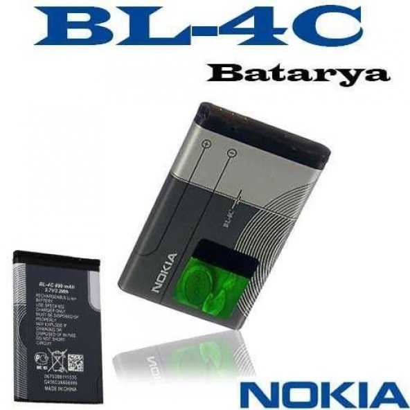 Day Nokia 1508 (BL4c 890 mAh Batarya Pil Orijinal Uzun Ömürlü Yüksek Kapasite) CEPTELB012281 ürün görseli 1