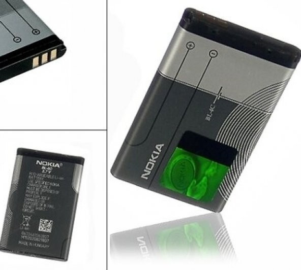 Day Nokia 1202 (BL4c 890 mAh Batarya Pil Orijinal Uzun Ömürlü Yüksek Kapasite) CEPTELB012597 ürün görseli 1
