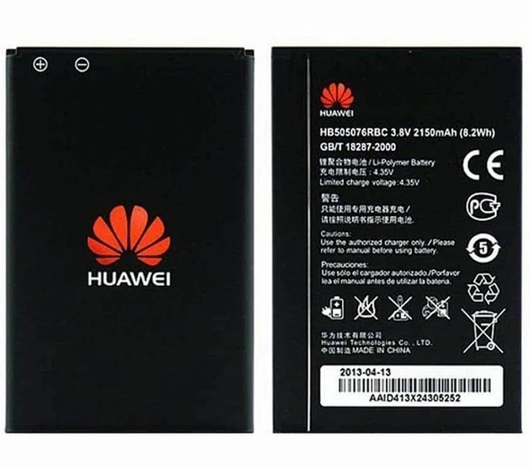 Huawei Pil Hb505076rbc G606 G610 G610s G700 G710 G716 A199 C8815 Y600d-u00 Y610 Y3 CEPTELB017707 ürün görseli 1