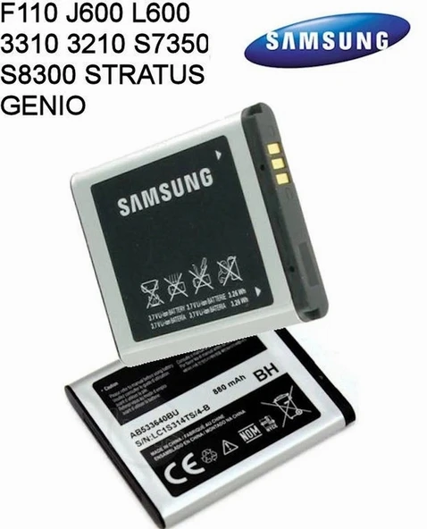 SAMSUNG L600 J600 3310 S7350 B3210 S8300 F110 STRATUS GENIO AB483640BU AB483640BE AB533640BU AB533640BE CEPTELB018442 ürün görseli 1