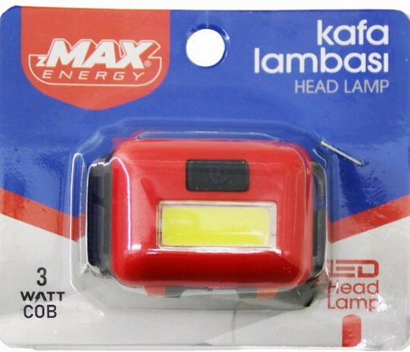 KAFA LAMBASI PİLLİ M ZMAX MAX-3147 CEPTELB018449 ürün görseli 1