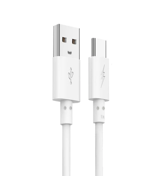 LG G6 Uyumlu 1 Metre 3.4 Amper Ultra Hızlı Type-C Şarj Kablosu CEPTELB018838 ürün görseli 1
