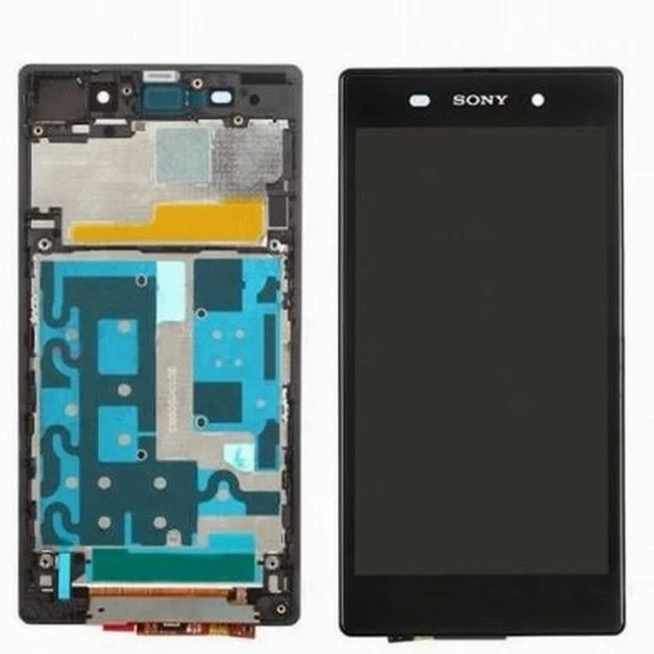 Sony Xperia Z1 Lcd Ekran + Dokunmatik Çıtalı (Renk : MOR) CEPTELB018934 ürün görseli 1