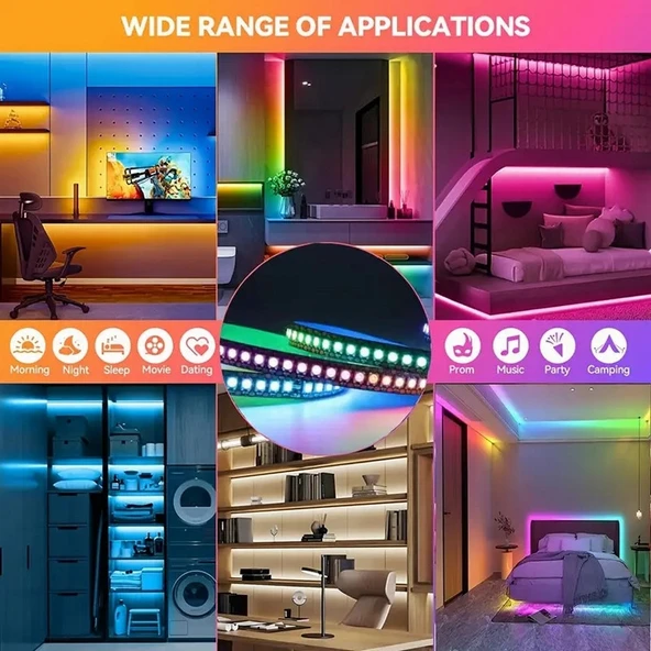 WN-1161 Tek Çip Rgb Şerit LED Seti Animasyon 4,5 M CEPTELB019204 ürün görseli 1