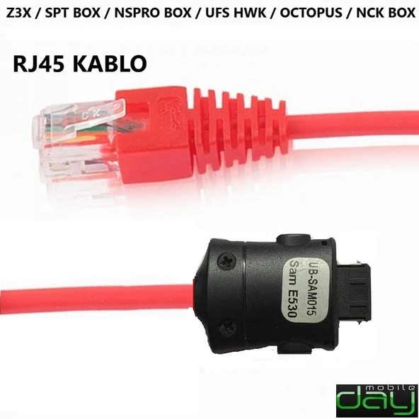 E350 SAMSUNG KABLO Z3X / SPT BOX / NSPRO BOX / UFS HWK / OCTOPUS / NCK BOX ürün görseli 1